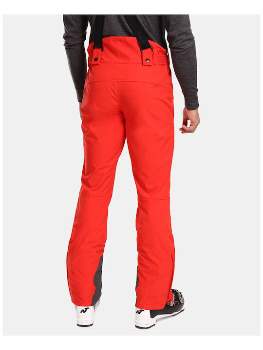 Kilpi Rhea-m UM0409KI-RED Pantaloni de schi și snowboard pentru bărbați Ski & Snowboard Roșu