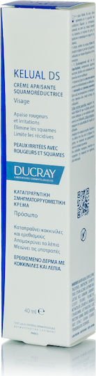 Ducray Kelual DS Cremă Hidratantă de Față 24h Împotriva Roșeții 40ml