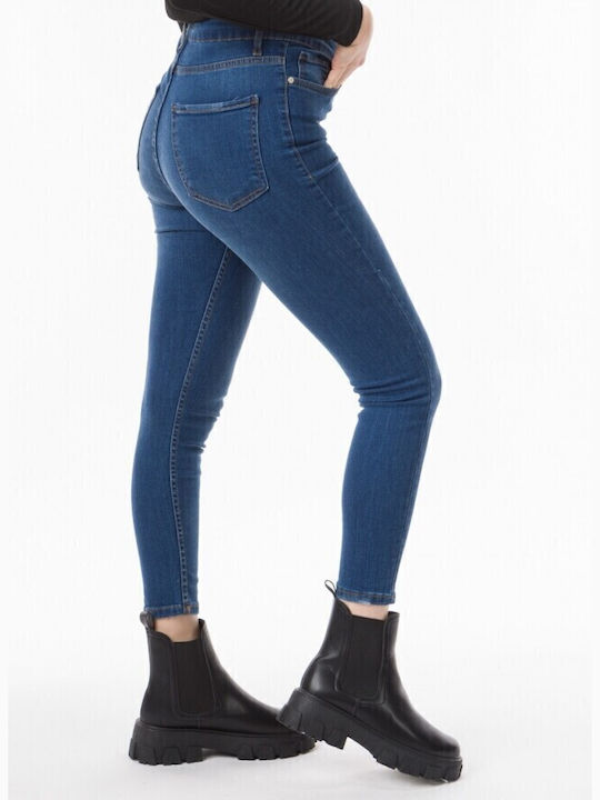 Damenjeans in Enger Passform Sc. Blue
