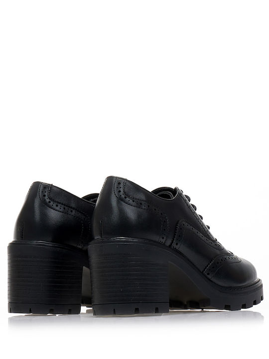 Γυναικεία Oxfords σε Μαύρο Χρώμα