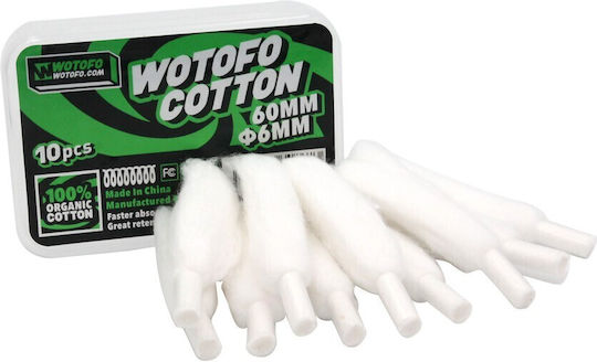 Wotofo 60mm Bumbac pentru D.I.Y. de Țigări Electronice 10buc