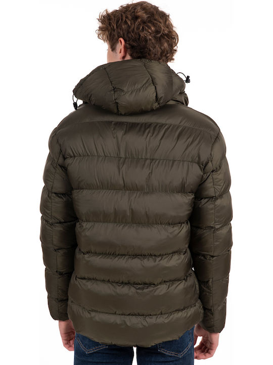 Winter Jacket Puffer Olive