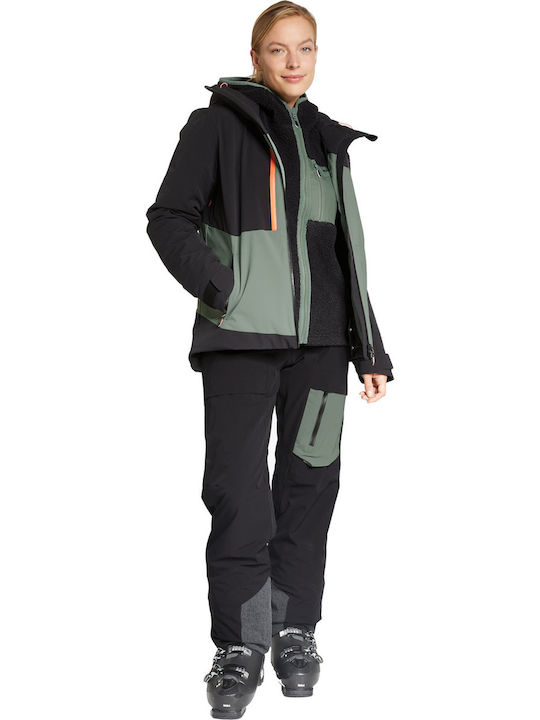 Ziener 234111_12 Frauen Jacke aus für Ski & Snowboard Schwarz
