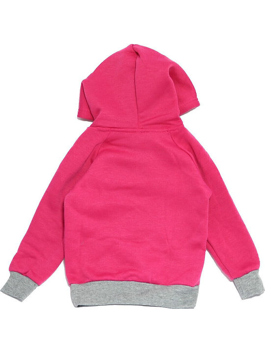 Kids Sweatshirt with Hood and Pockets Pink Lilo & Stitch