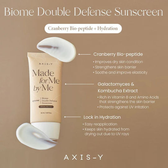 Axis-y Слънцезащитен Крем За Лице SPF50 50мл