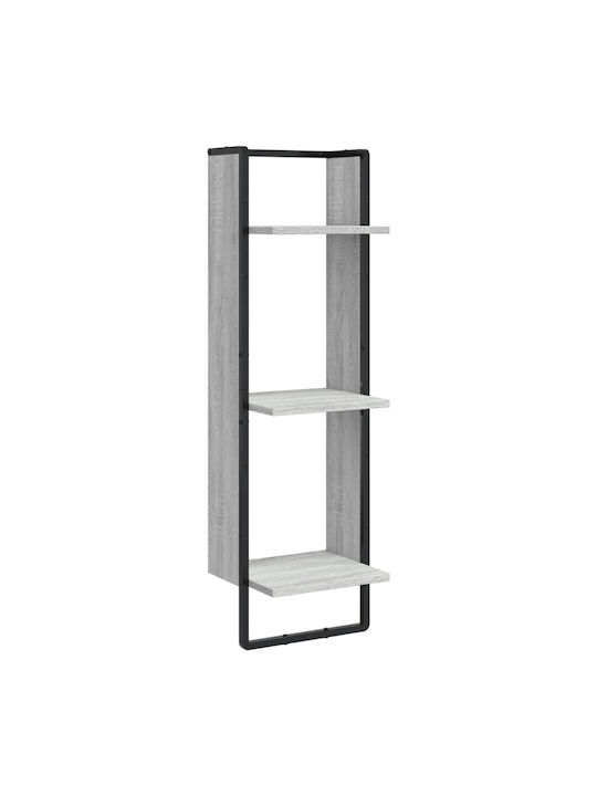 Wandregale Gray Sonoma 6Stücke 30x25x65cm