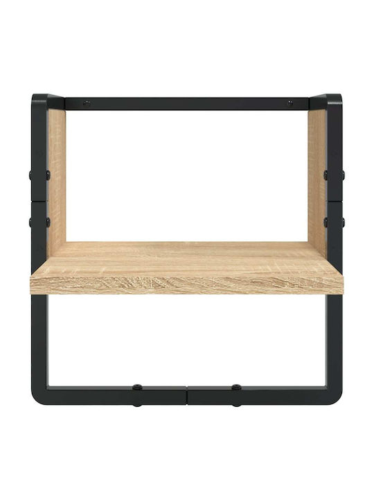Wandregale Barren Sonoma Eiche 6Stücke 30x25x65cm