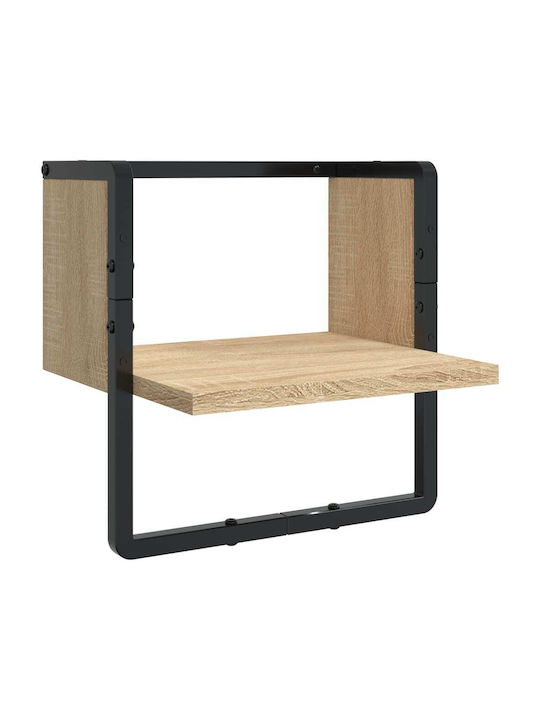 Wandregale Barren Sonoma Eiche 6Stücke 30x25x65cm