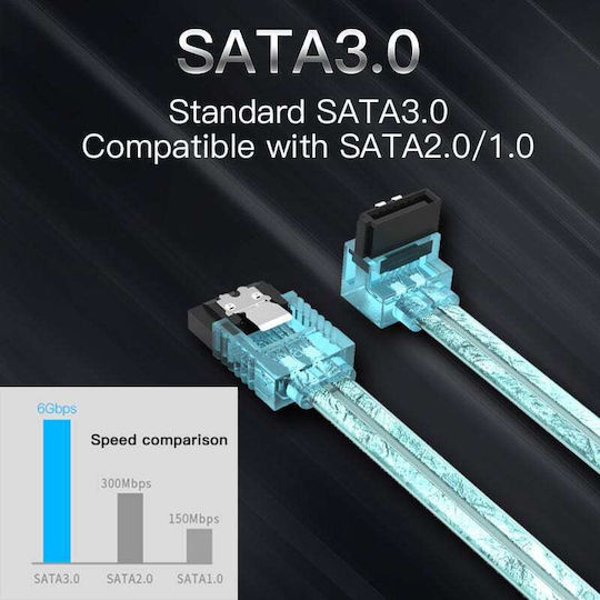 Vention 7-Pin SATA III - 7-Pin SATA III Cablu 50cm Red (KDDRD)