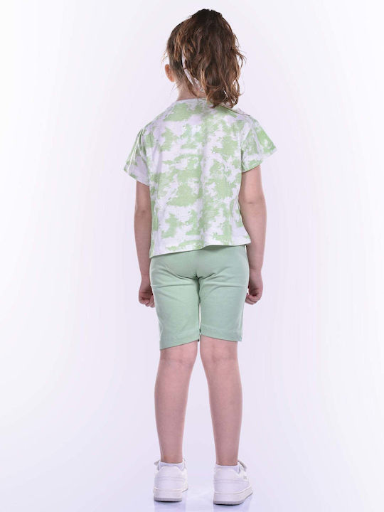 Nek Kids Wear Kinder Set mit Leggings Sommer 2Stück Türkis