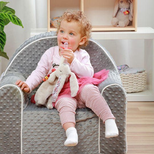 Babyono Πανάκι Μωρού Rabbit Milly Μπεζ