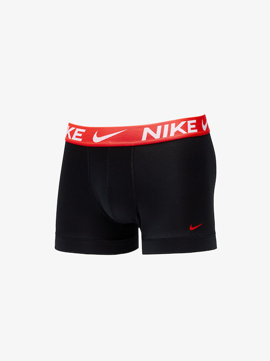 Dri-fit Essential Micro Trunk Men's Boxers Black/ Iren Red WB/ Deep Royal WB/ Black WB 3Pack