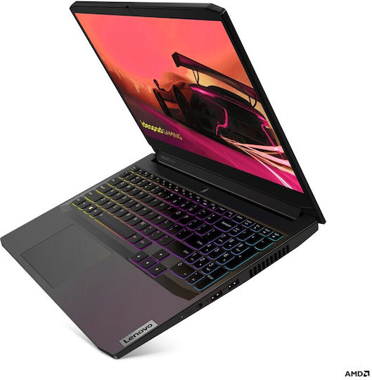 Lenovo IdeaPad Gaming 3 15ACH6 15.6" IPS FHD (Ryzen 5-5500H/16GB/512GB SSD/GeForce RTX 2050/No OS) Shadow Black (US Keyboard)