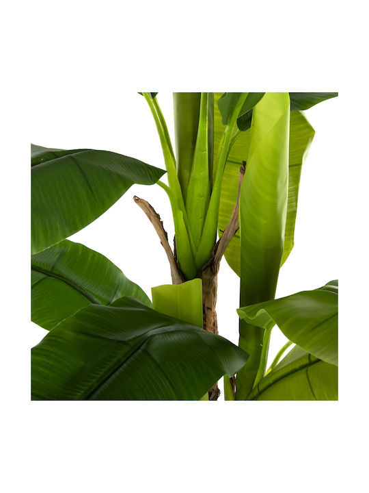 Plantă Artificială în Ghiveci Mic Musa Green 17cm HomeMarkt