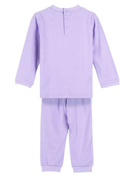 Cerda Pijama pentru copii De iarnă De bumbac Violet