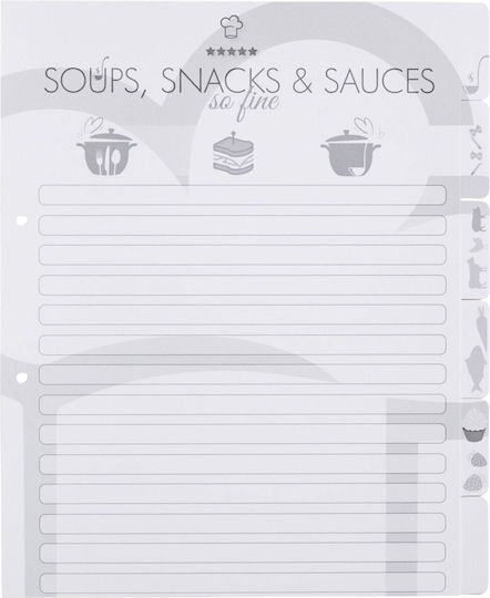 Herma Κλασέρ 4/30 για Χαρτί A4 Folder Star Kitchen 1τμχ