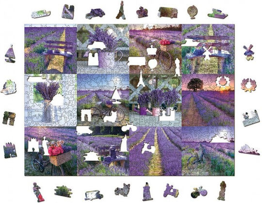 Puzzle pentru Copii 300buc Wooden City