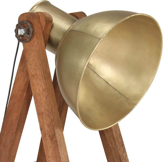 vidaXL Vintage Φωτιστικό Δαπέδου Υ105εκ. με Ντουί για Λαμπτήρα E27 Μπρούτζινο
