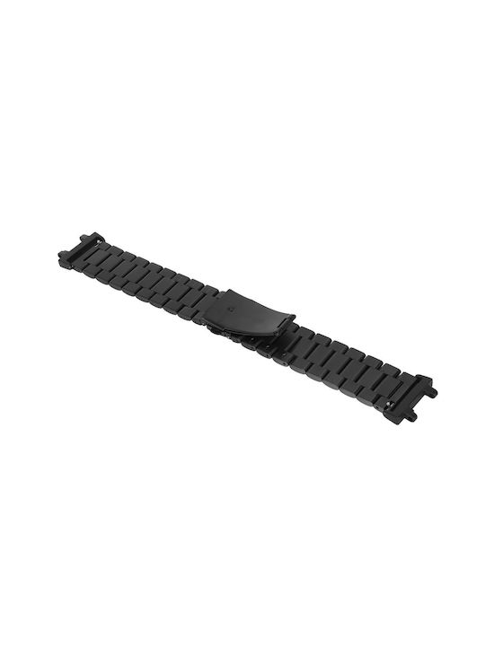 Λουράκι Ανοξείδωτο Ατσάλι Μαύρο (Amazfit T-Rex 2)