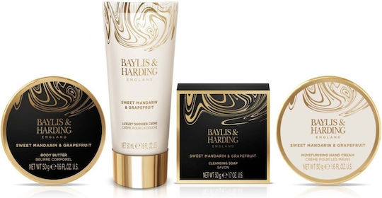 Baylis & Harding Sweet Mandarin Σετ Περιποίησης για Καθαρισμό Σώματος