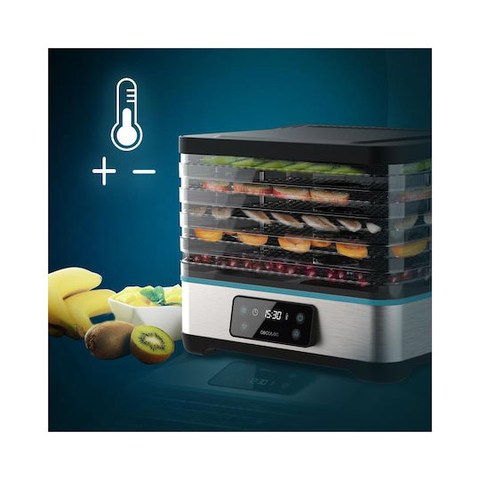 Cecotec Vitadry Pro Dehidrator alimente cu 5 rafturi și temperatură reglabilă