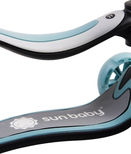 Sun Baby Scuter Copii 3 Roți Cu Scaun Pentru 3+ Ani Albastru Deschis