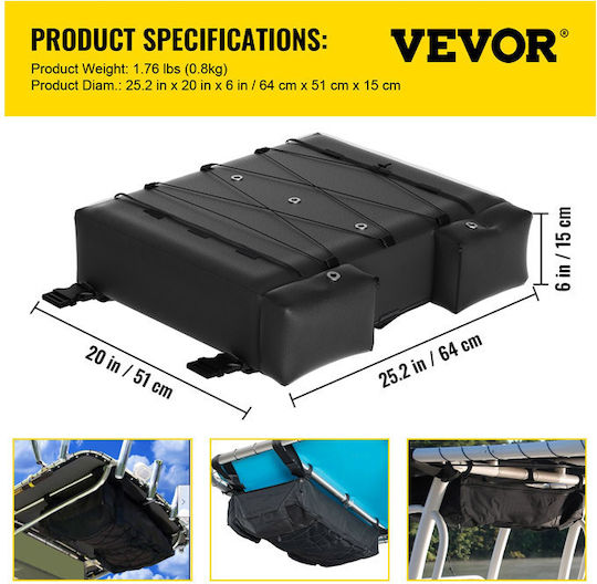 Vevor Τσάντα Αποθήκευσης για 4 Σωσίβια Γιλέκα SP840281597222