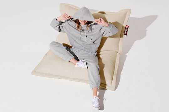 Πουφ Μαξιλάρα Original Slim Off White 155x120cm