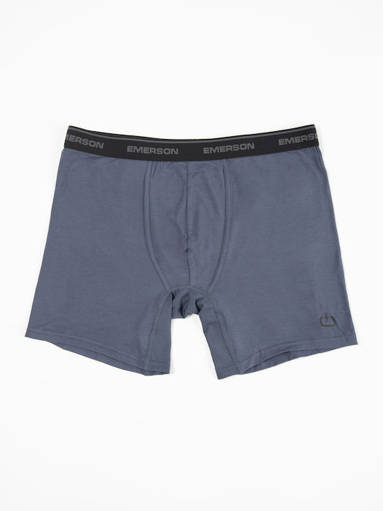 Emerson Men's Boxer Gray with Patterns