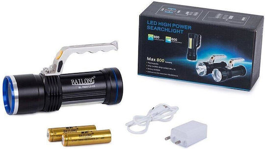 Bailong Акумулаторен Фенер LED IPX4 T6