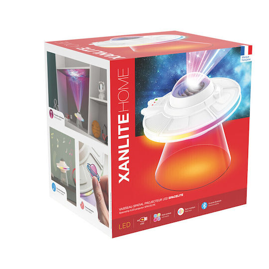 Xanlite Kids Projector Lamp Spaceship