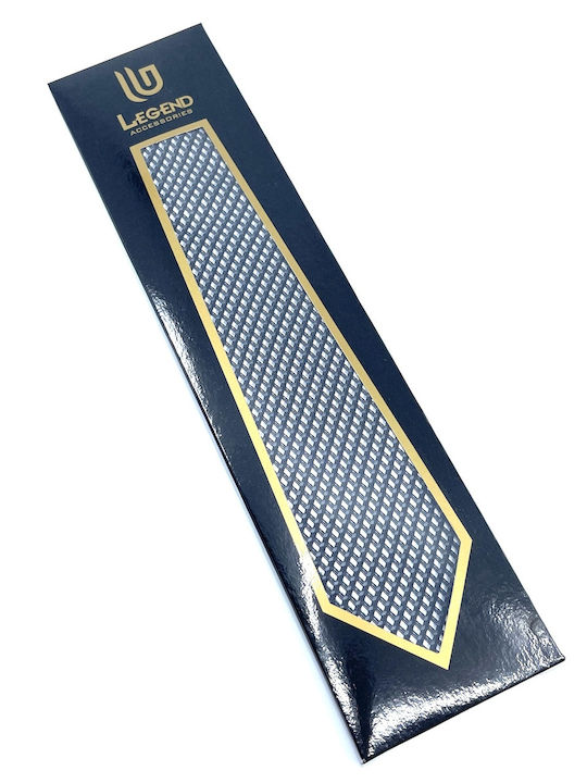 Legend Accessories Typ Micro Herren Krawatten Set Gedruckt in Gray Farbe