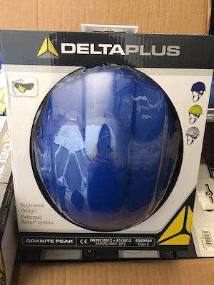 Delta Plus Wind Construction Site Helmet Blue