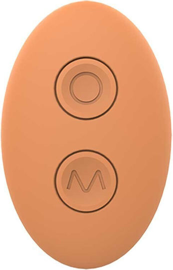 Dream Toys Vibrator für Paare mit Fernbedienung 6.5cm Orange