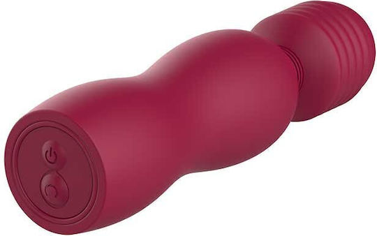 Dream Toys Mini Δονητής Μασάζ 14.5cm Κόκκινος
