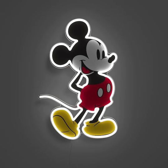 Disney Led Kids Wall Light LED Neon Disney Mickey Full Body
