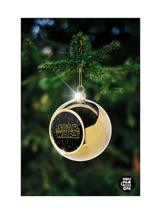 Star Wars Christmas Star Ornament Gold