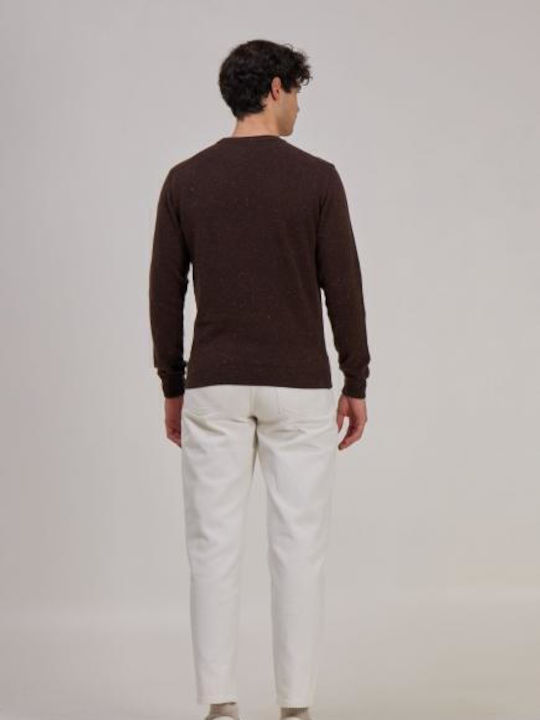 Long Sleeve Sweater Dark Brown