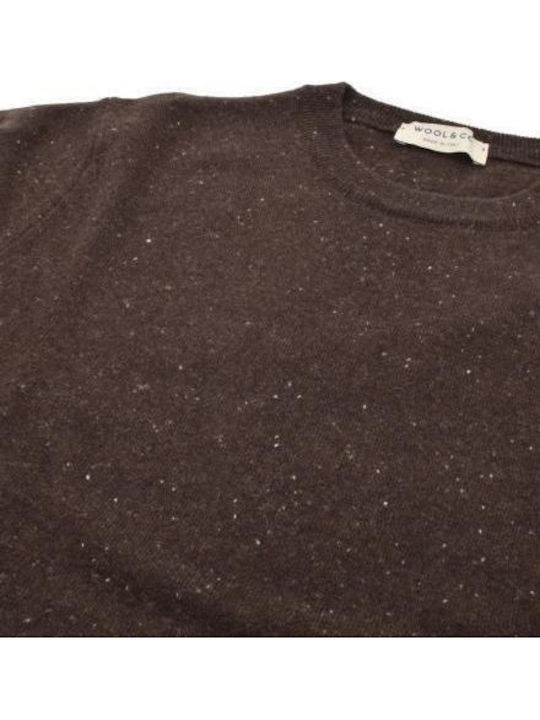 Long Sleeve Sweater Dark Brown