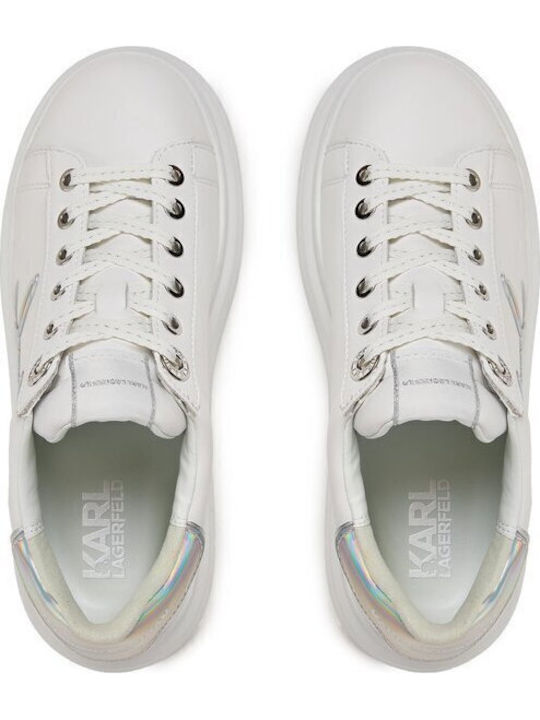 Signia Lace Γυναικεία Flatforms Sneakers Λευκό
