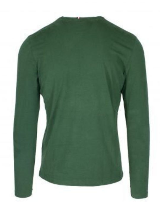 Beverly Hills Polo Club Men's Long Sleeve Blouse Green