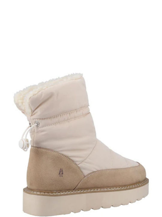 Hush Puppies Damen Knöchelstiefel Weiß