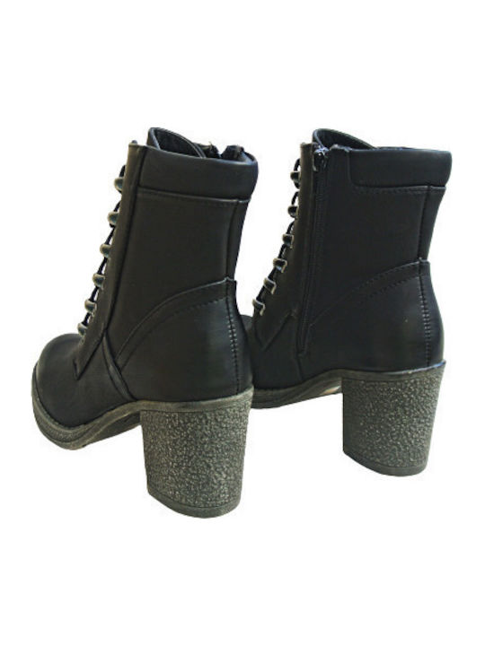 Stiefeletten Damen Schwarz