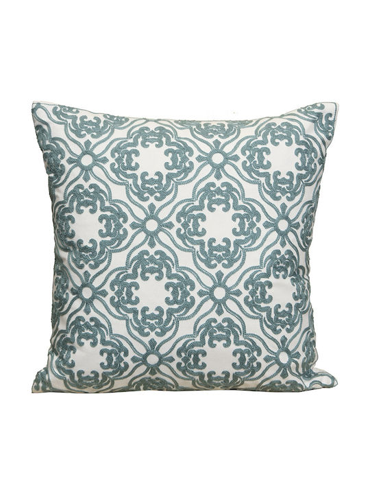 Ilis Home Dekorativer Kissenbezug Blau 45x45cm