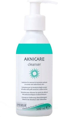 Synchroline Gel Καθαρισμού Aknicare για Λιπαρές Επιδερμίδες 500ml