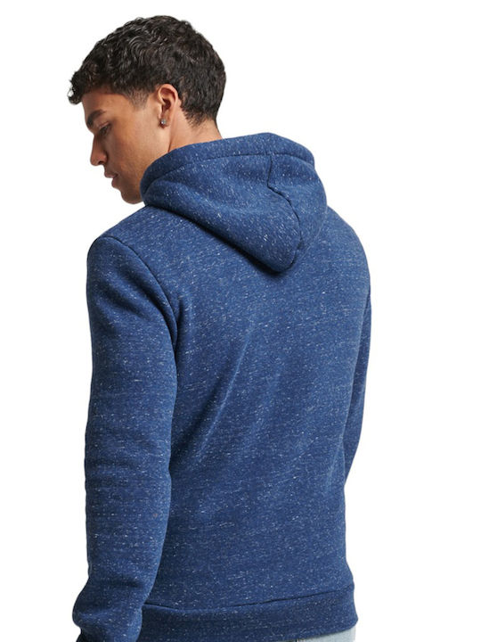 Superdry M Men's Sweatshirt with Hood Blue