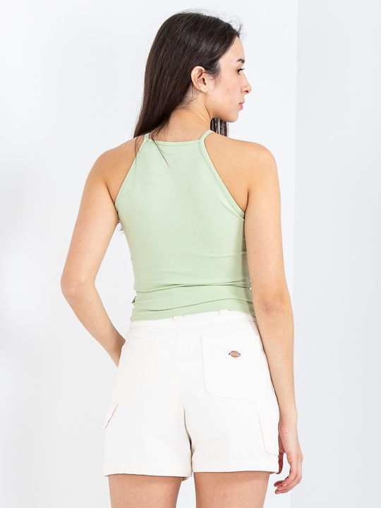 Chain Lake Bluza Damă De Vară Din Bumbac Fără Mâneci Verde