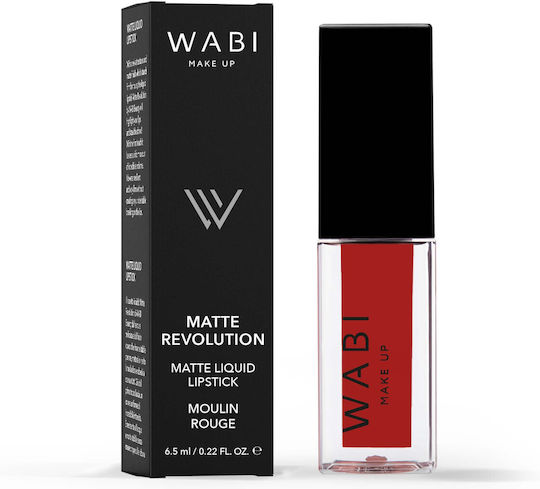 Wabi Beauty Matte Revolution Υγρό Κραγιόν Matte 6.5ml