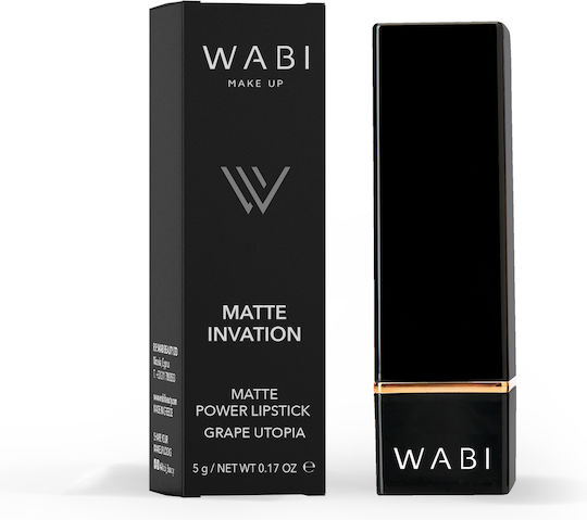 Wabi Beauty Matte Invasion Ruj Mat 5gr