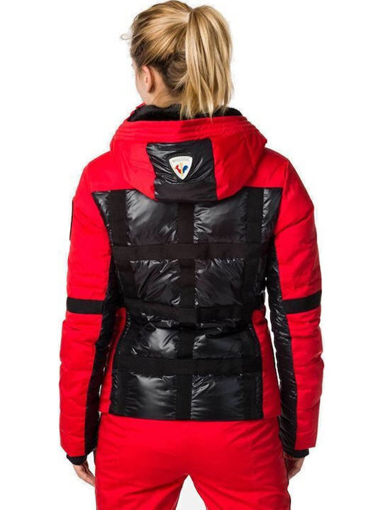 Rossignol Jcc Mooni Judy RLJWJ40-300 Женско Яке за Ски и Сноуборд Червен